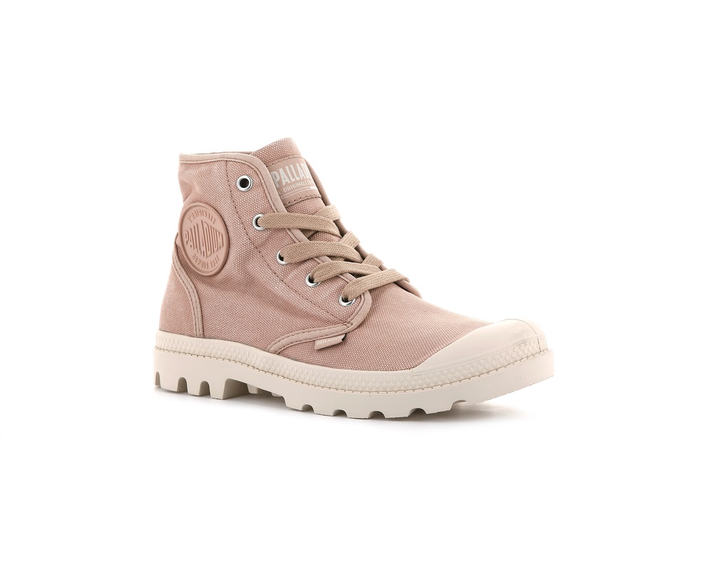 Botas Palladium PAMPA HI Mujer Rosas Rojas Oscuro | Costa Rica-48629